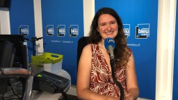 Stéphanie Bloc Herboriste chez France Bleu Maine