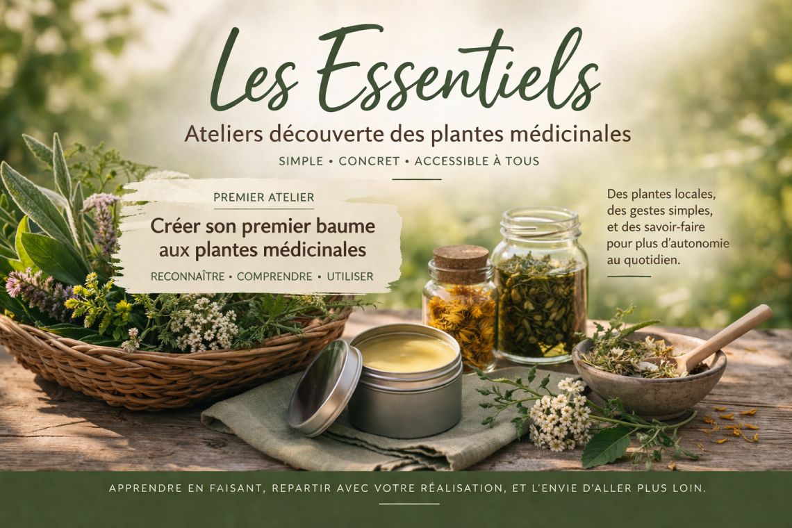 Atelier découverte plantes médicinales